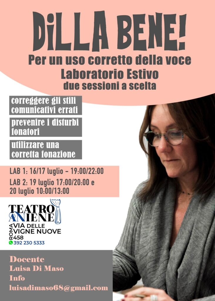 Locandina Dilla Bene